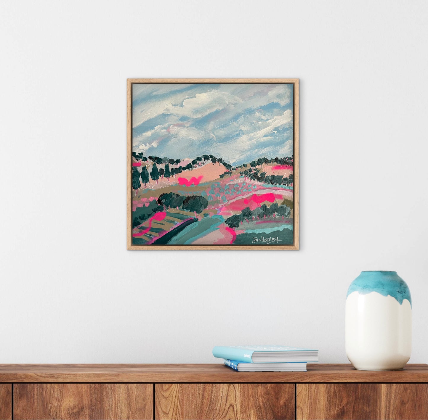 HILLS IN NEON